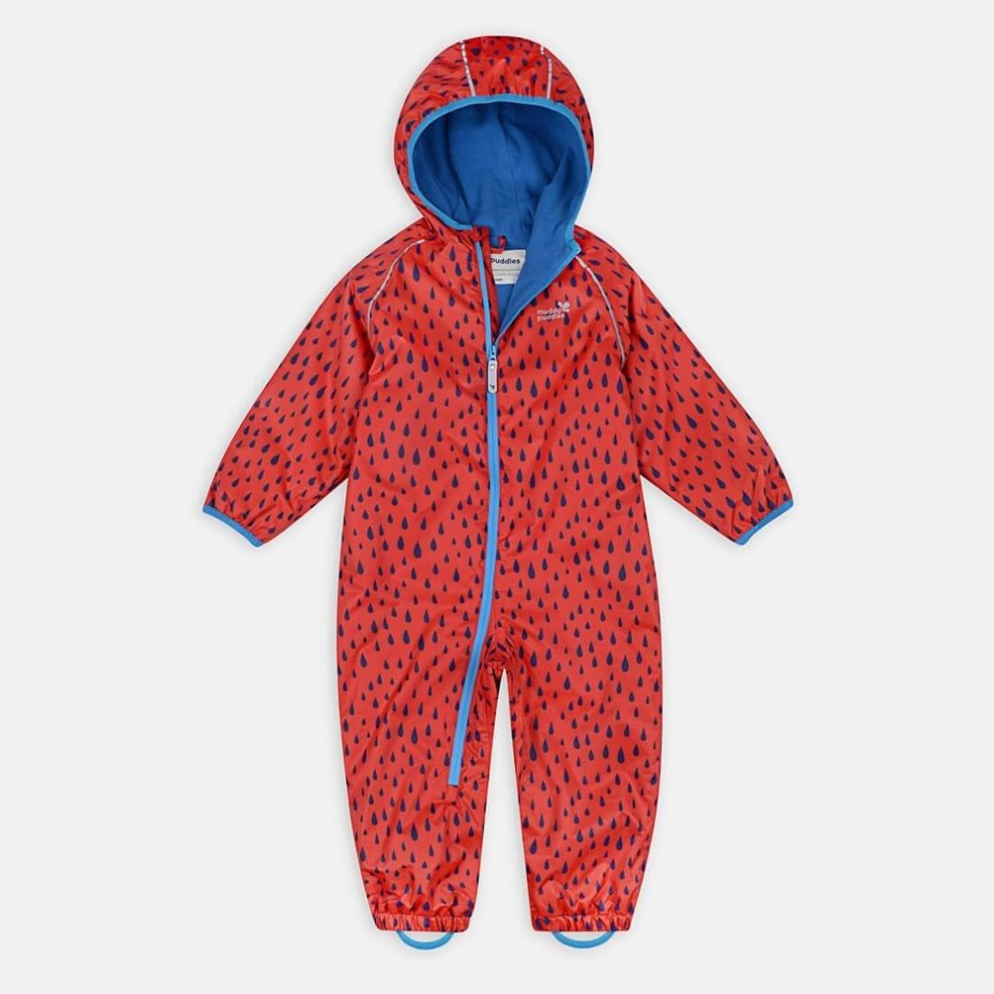 EcoSplash Fleece Lined Puddle Suit - variant[Red]