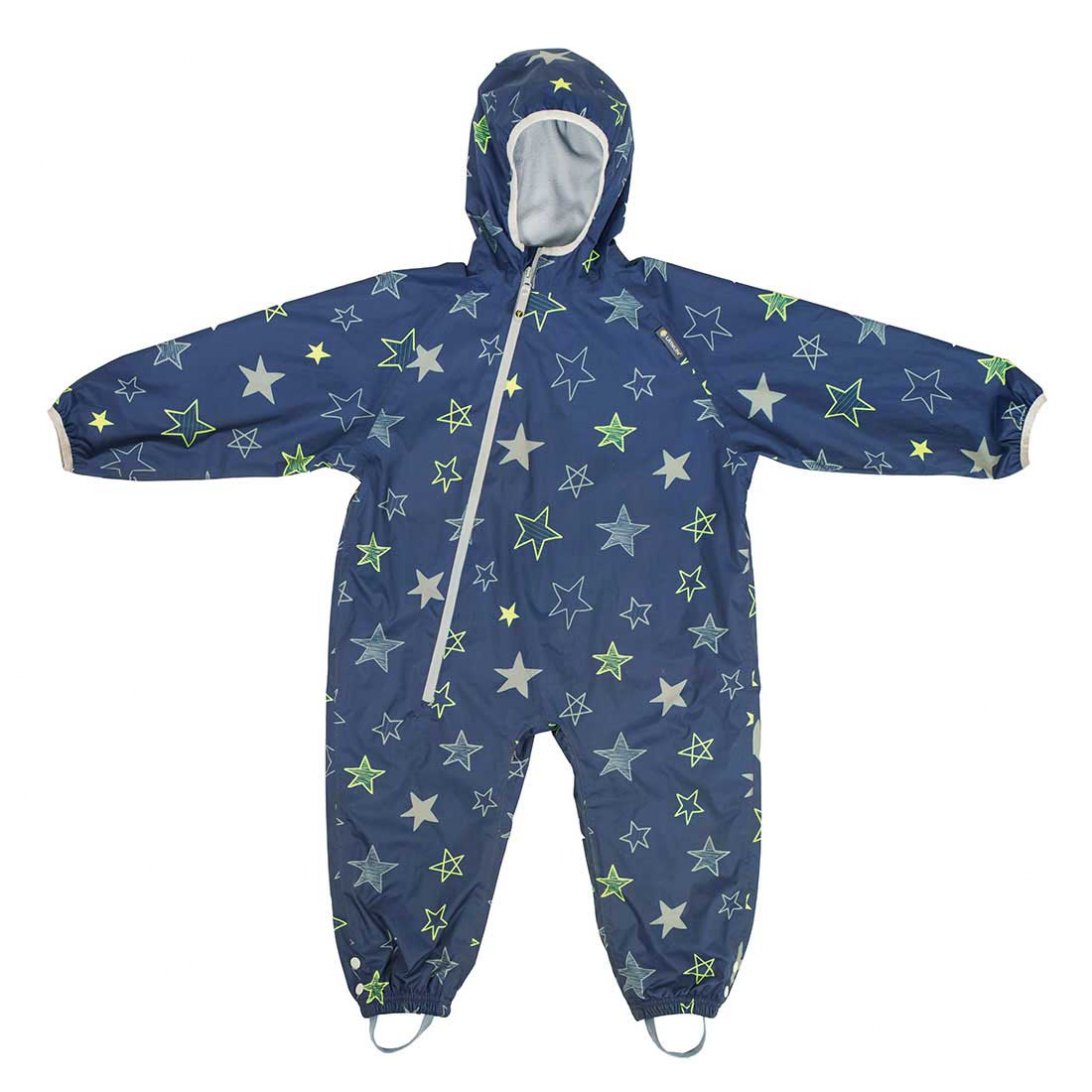 Fleece Lined All In One - variant[Navy,12-18 mths]