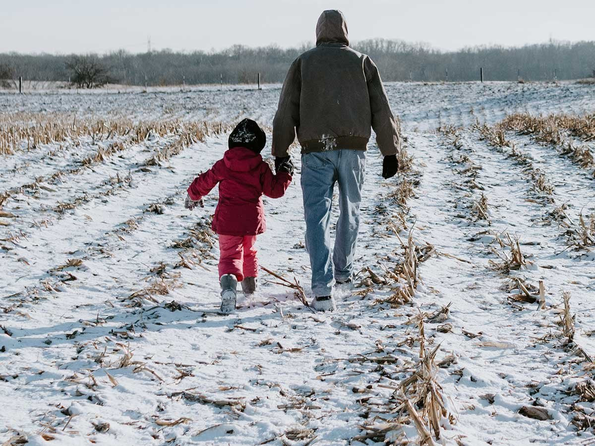 Winter Walking With Your Child