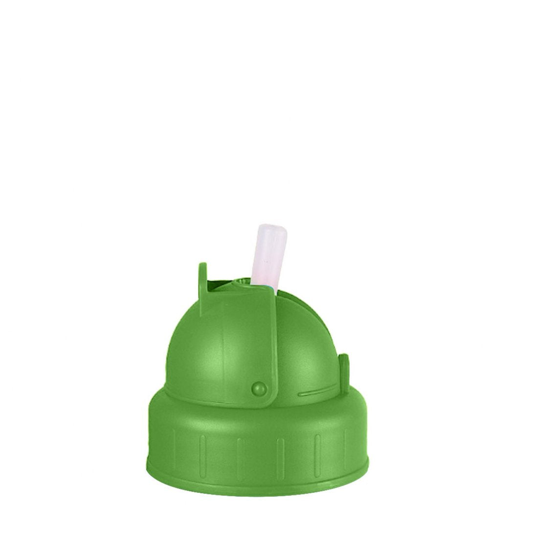 Water Bottle Spare Lid and Straw - variant[Green]