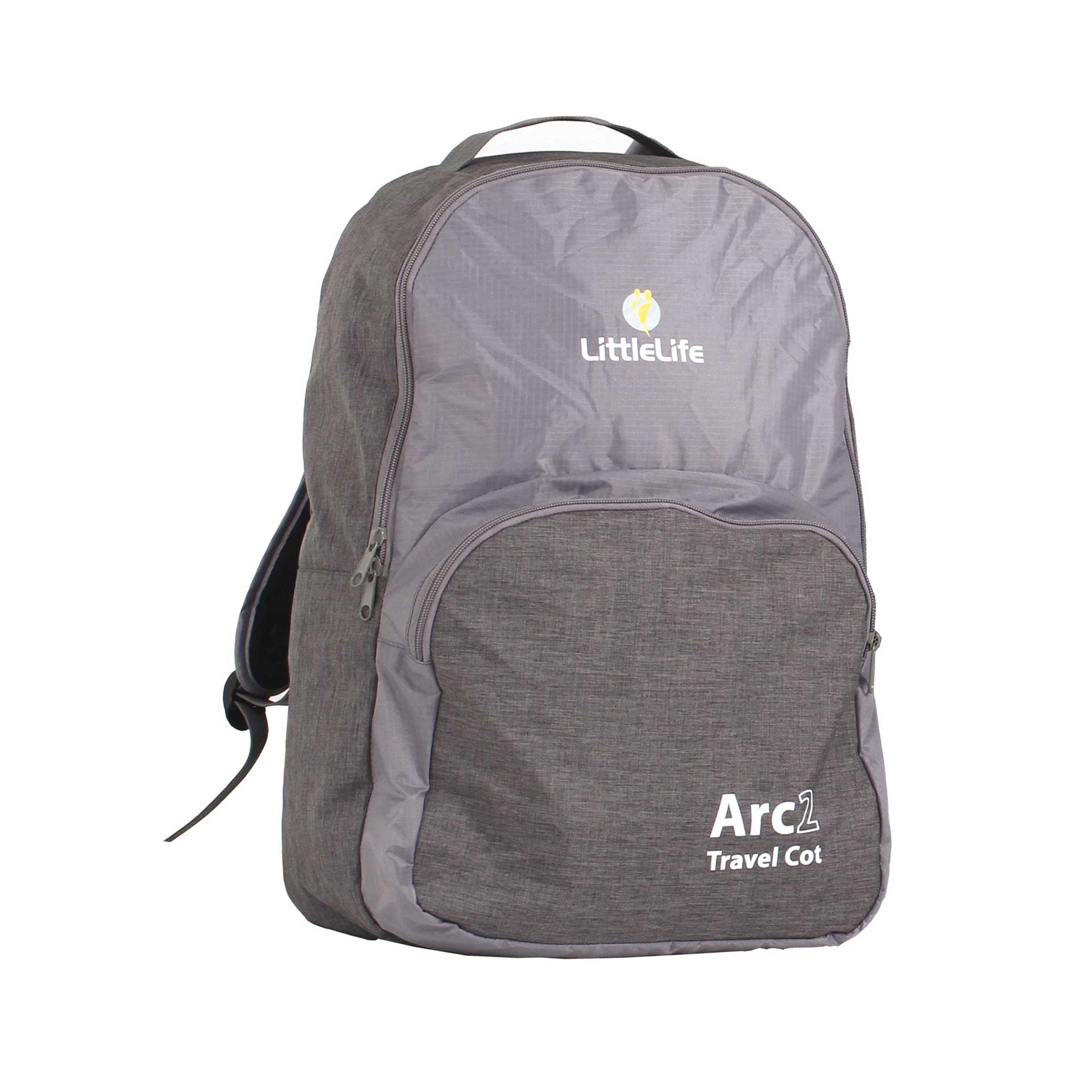 Arc 2 Lightweight Travel Cot (Grey)