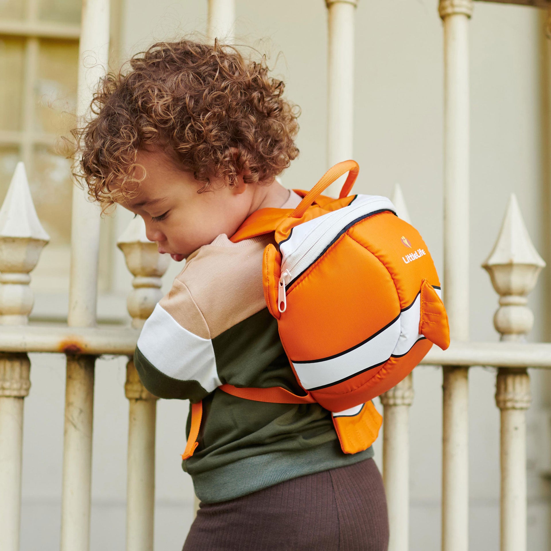 Clownfish Toddler Backpack with Rein