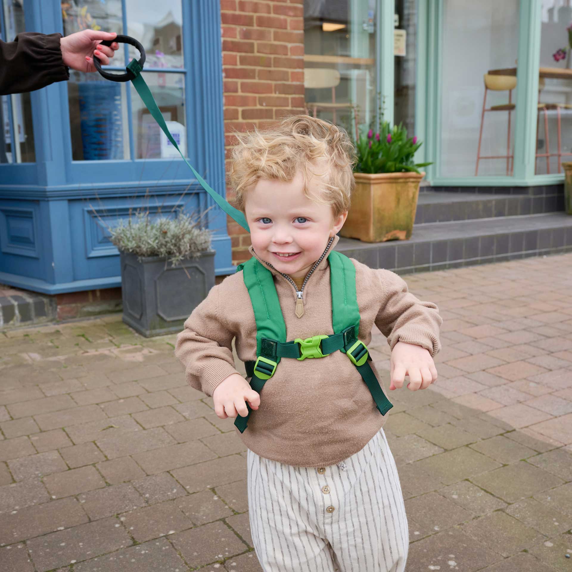 Crocodile Toddler Backpack with Rein (Salty)