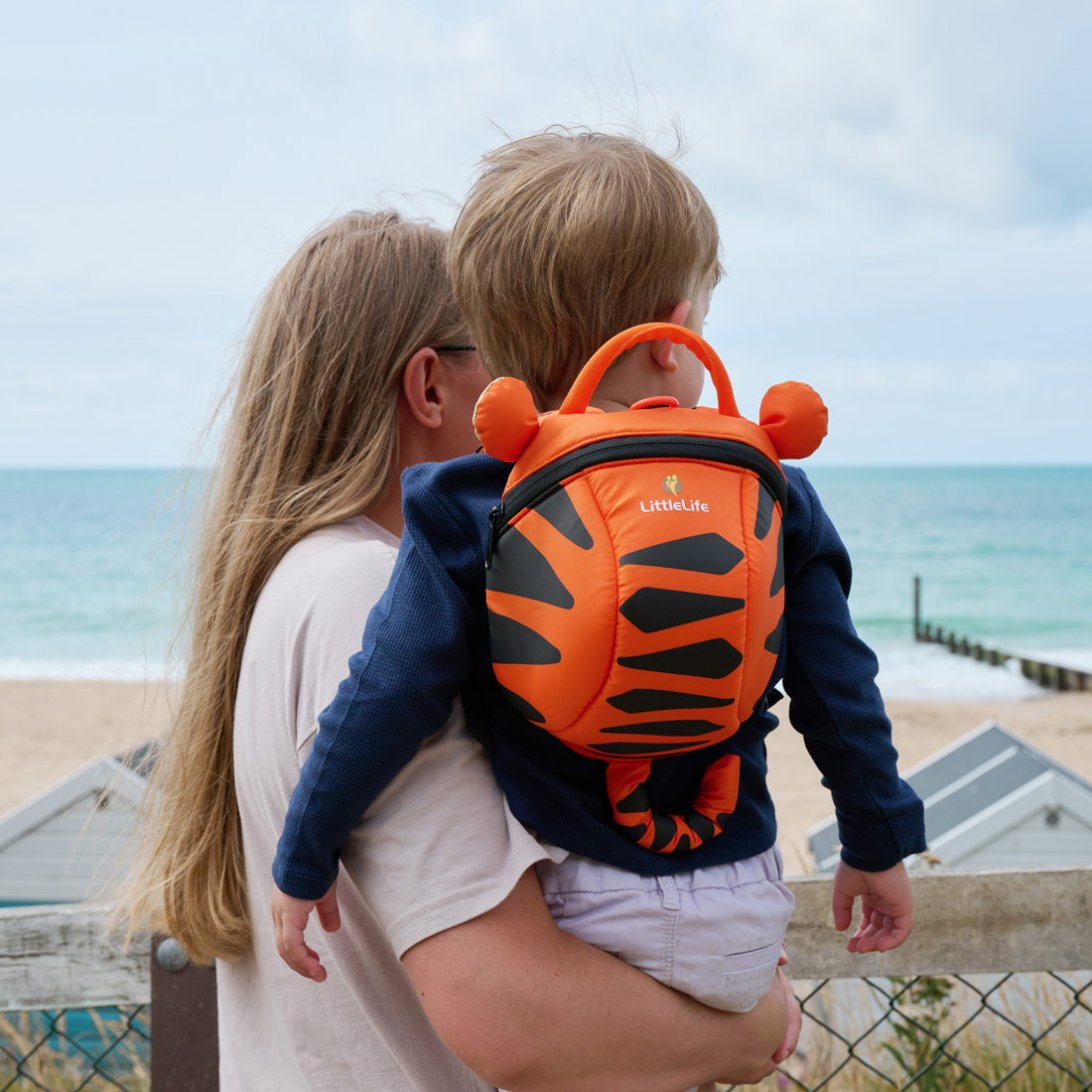 backpack for travel with toddler Pre-School Harness - Anti Lost Kids Bag and everyday wear Tiger Backpack with Rein |