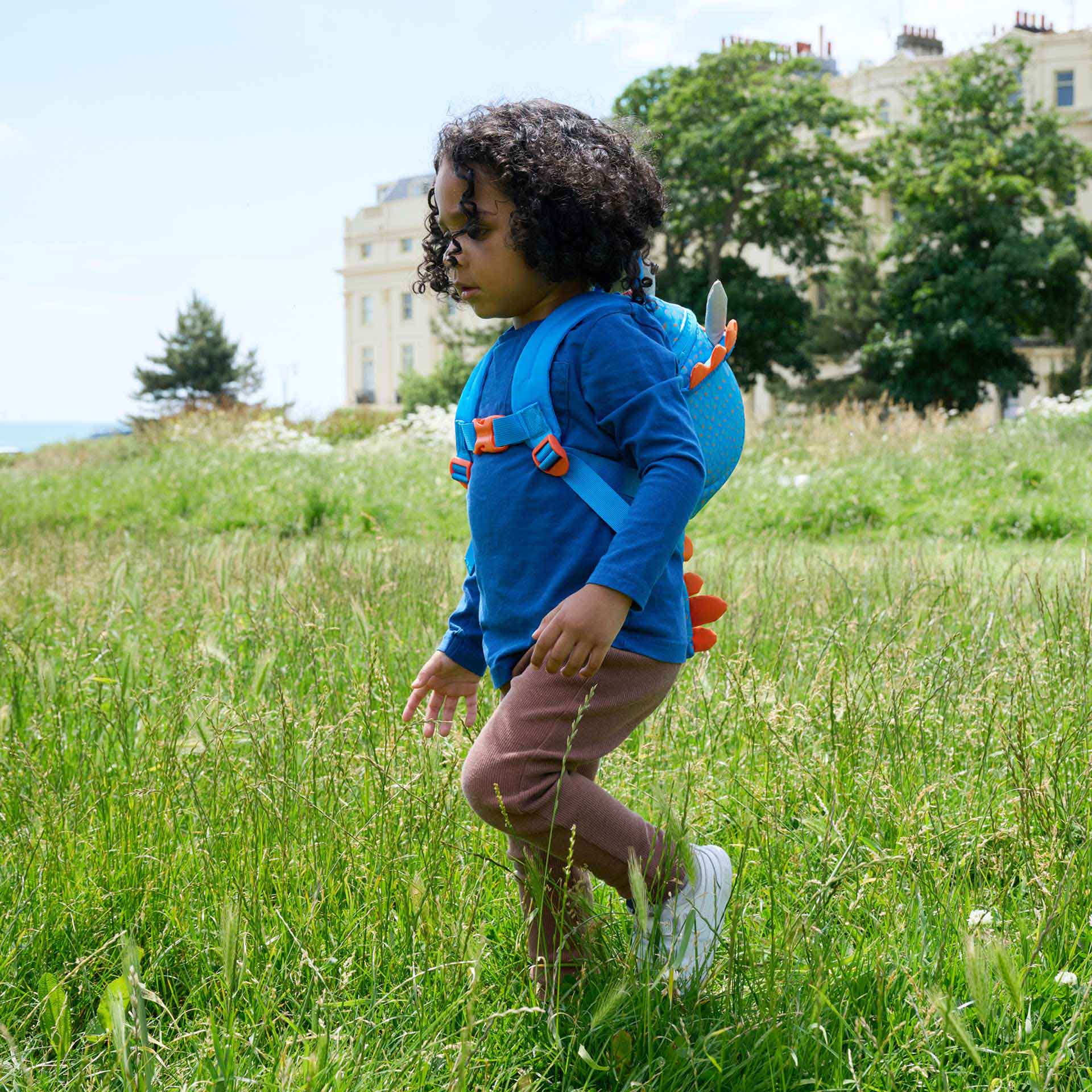 Triceratops Toddler Backpack with Rein