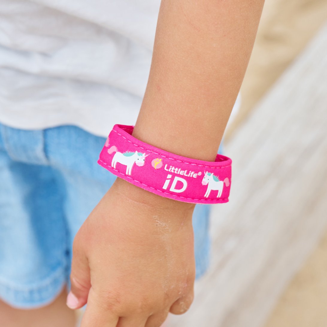 Unicorn Child iD Bracelet Safety iD Strap LittleLife