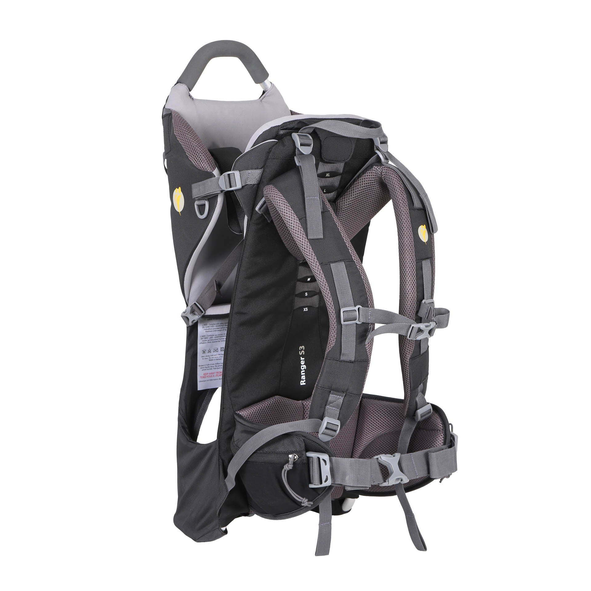 Ranger S3 Child Carrier - variant[Black]