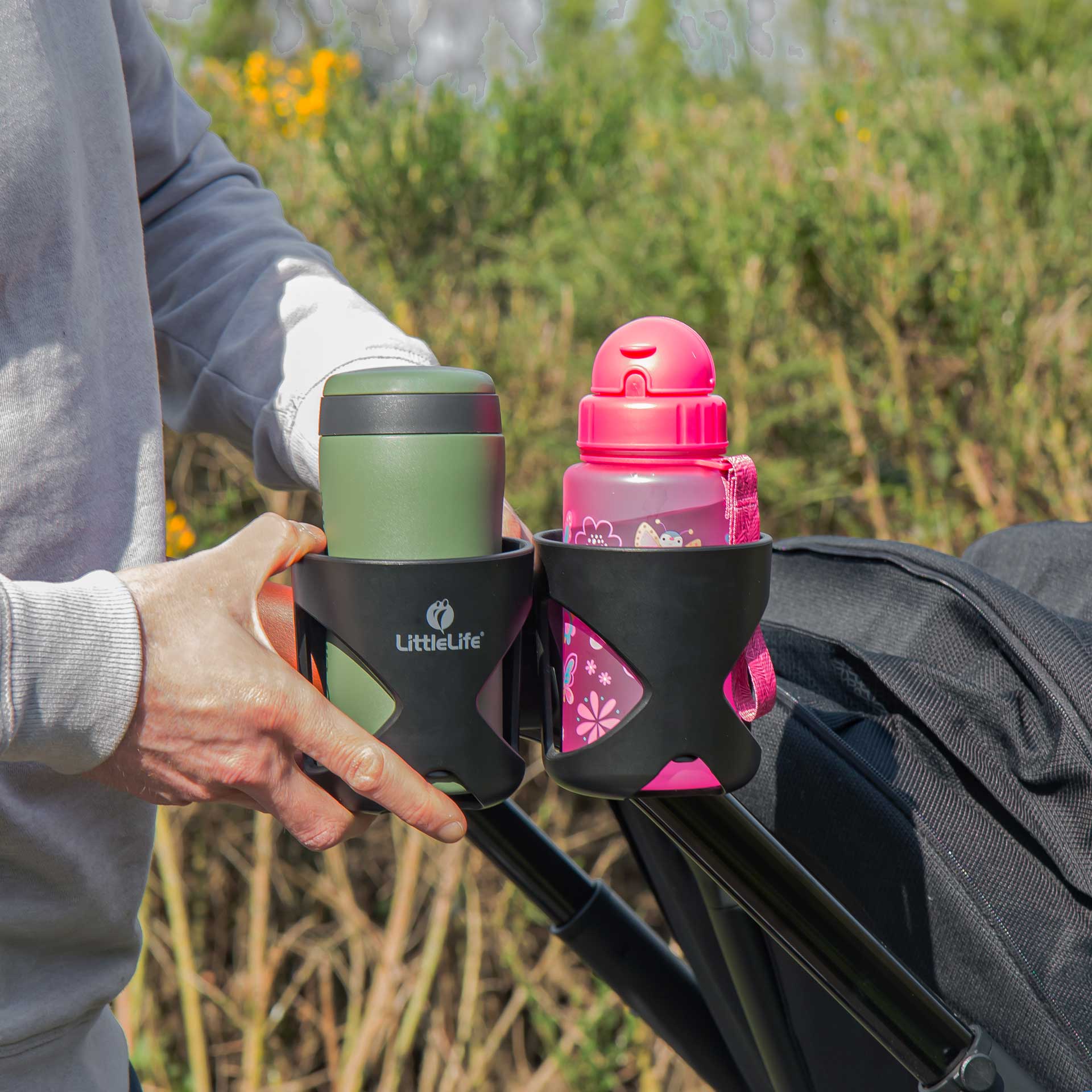 Double Buggy Cup Holder
