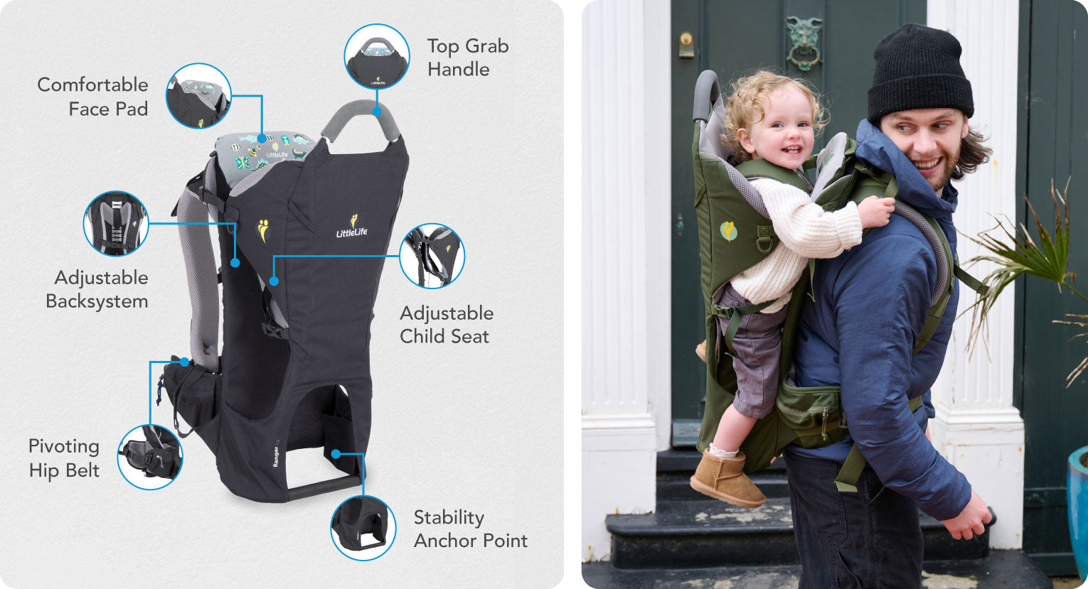 ◆LittleLife◆登山◆ハイキング◆Voyager　S２◆ベビーキャリア◆ Adventurer Child Carrier | Child Carrier Backpack | LittleLife
