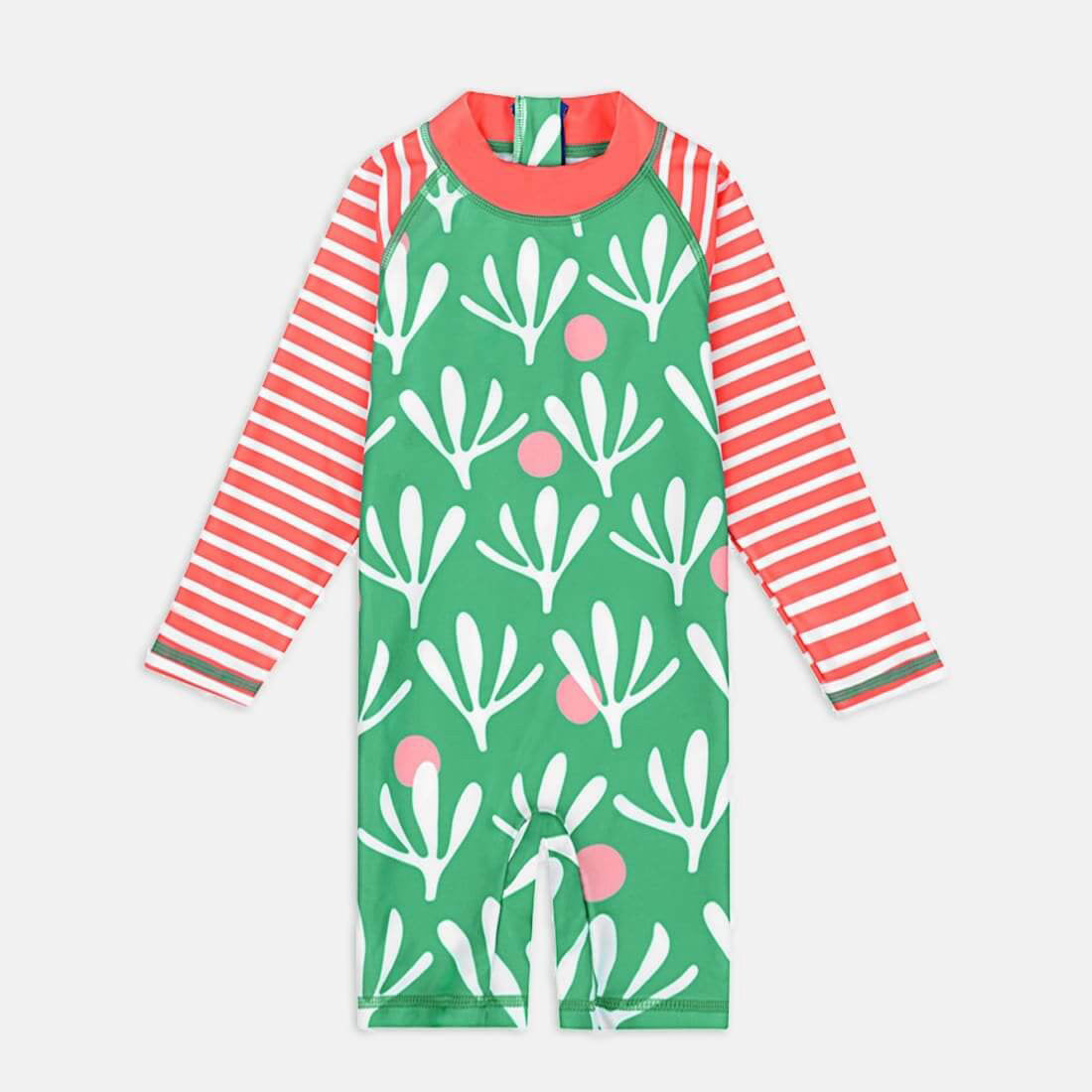 Sunsafe Swimsuit (Green, 6-12 mths)