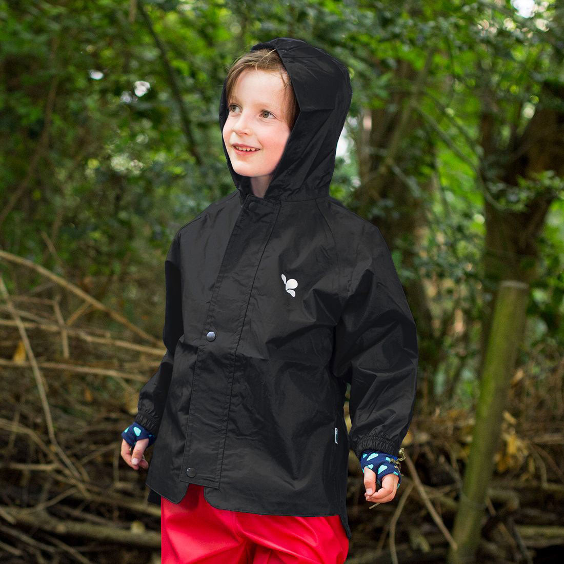 Originals Kids Waterproof Jacket (Black, 18-24 mths)