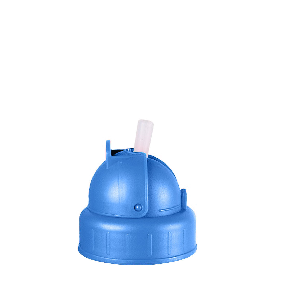 Water Bottle Spare Lid and Straw - variant[Blue]