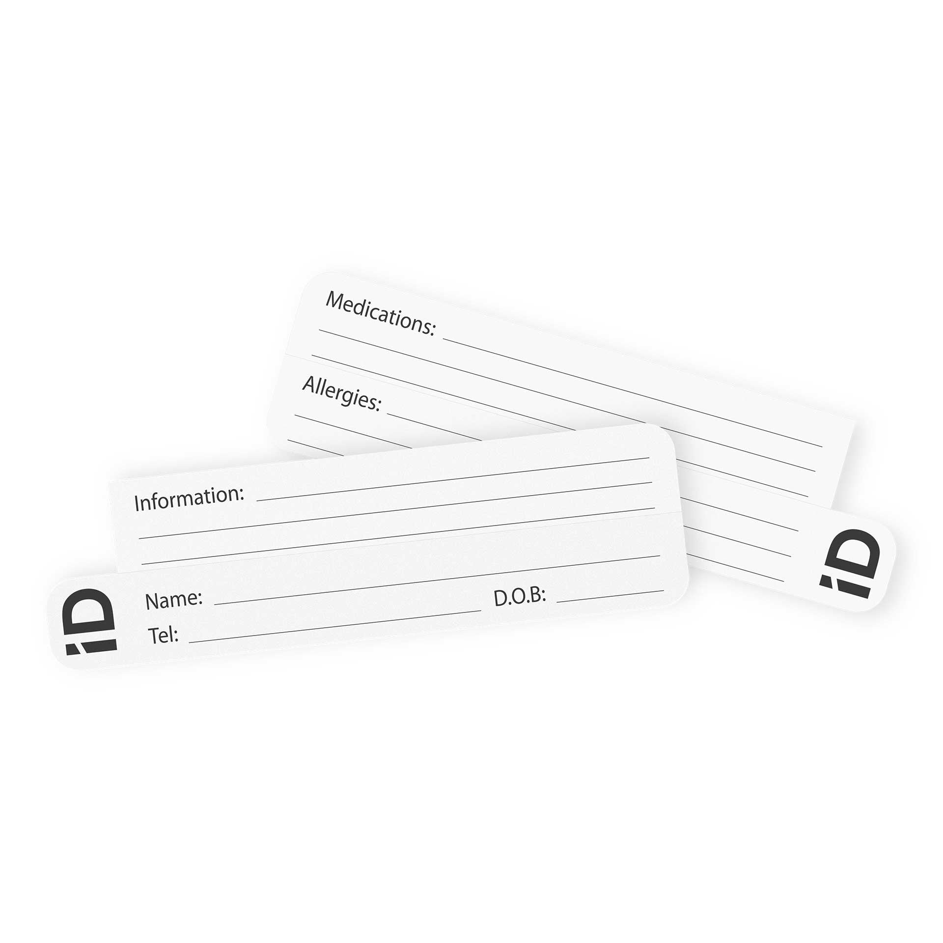 Safety iD Strap Spare Insert