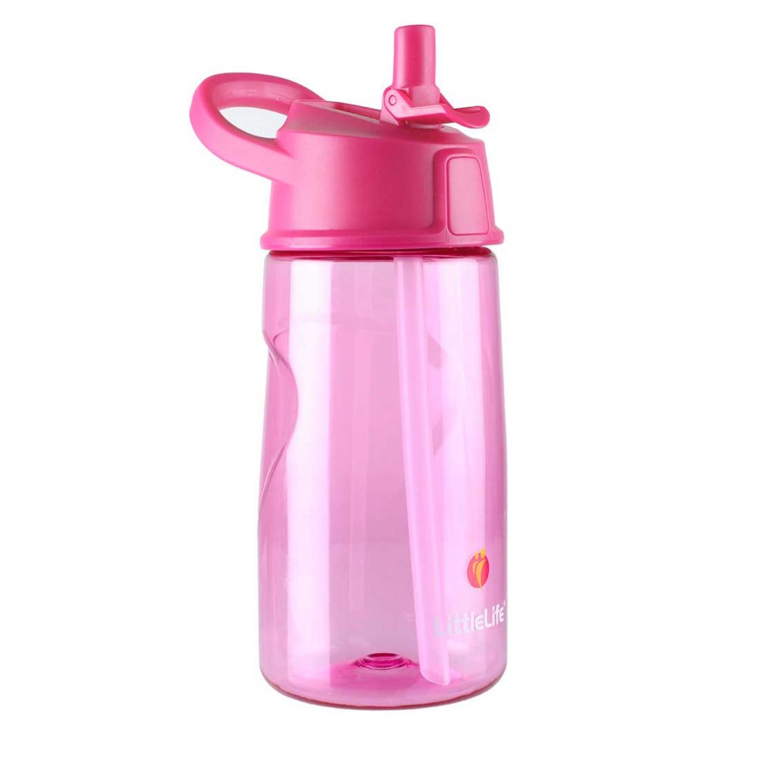 Kids Flip-Top Water Bottle - variant[Pink]
