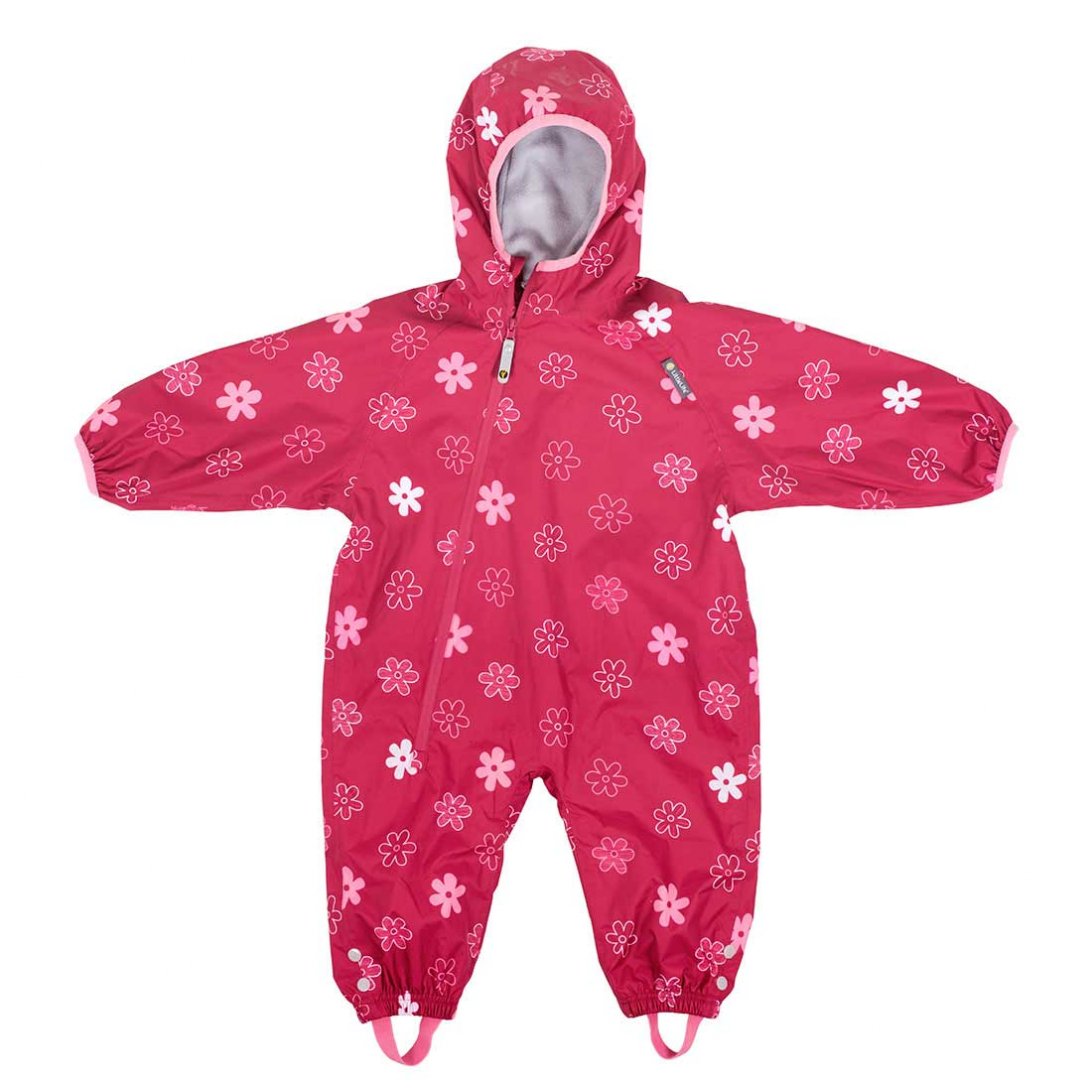 Fleece Lined All In One - variant[Pink,6-12 mths]
